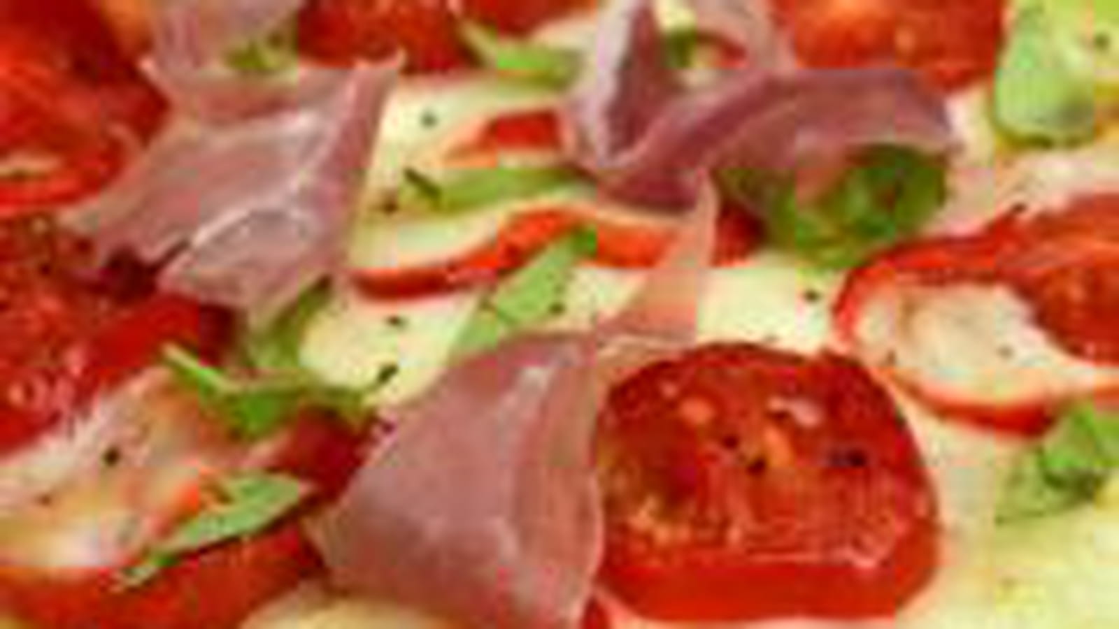 Galettes de pomme de terre comme une pizza