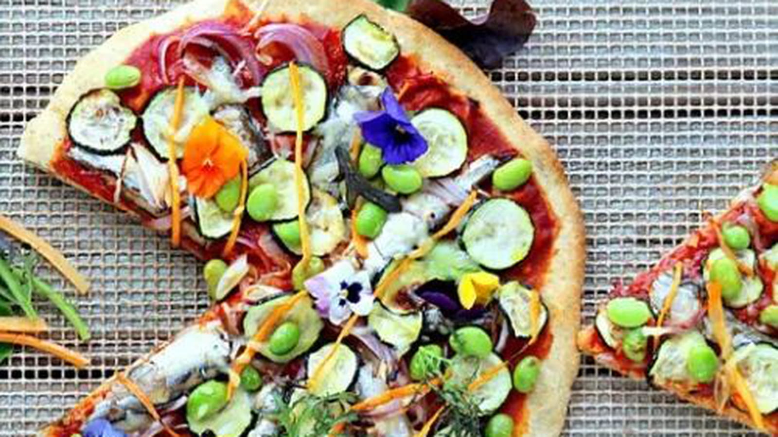 Pizza "poisson d'avril"
