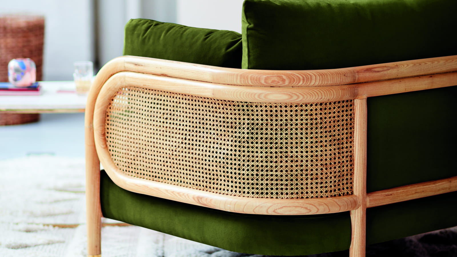 Fauteuil cannage