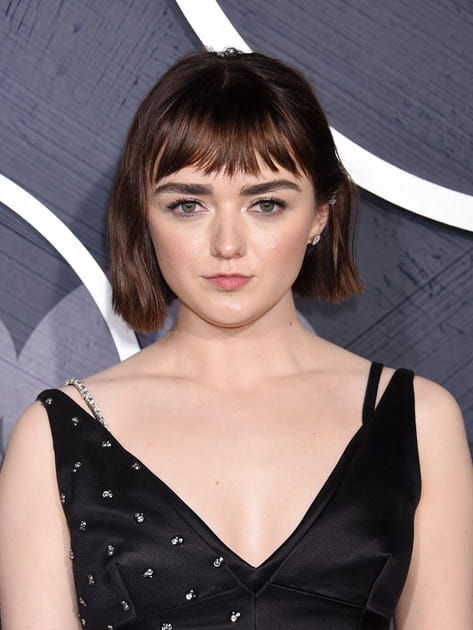 Frange de star&nbsp;: Maisie Williams avec frange