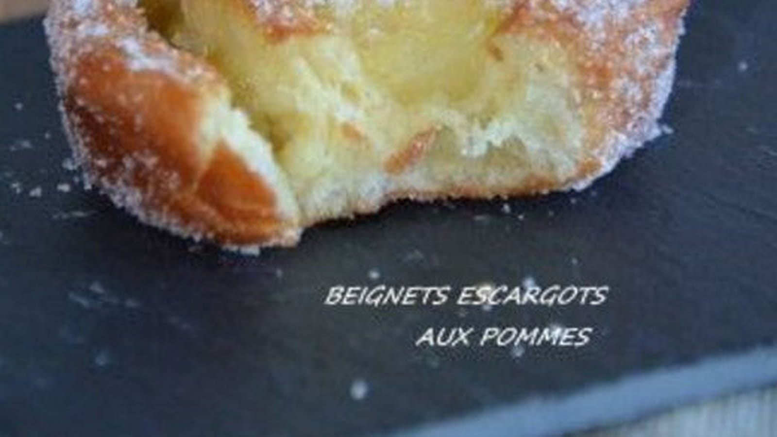 Beignets escargots aux pommes