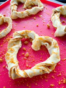 Feuilletés torsadés au spéculoos : Etape 2