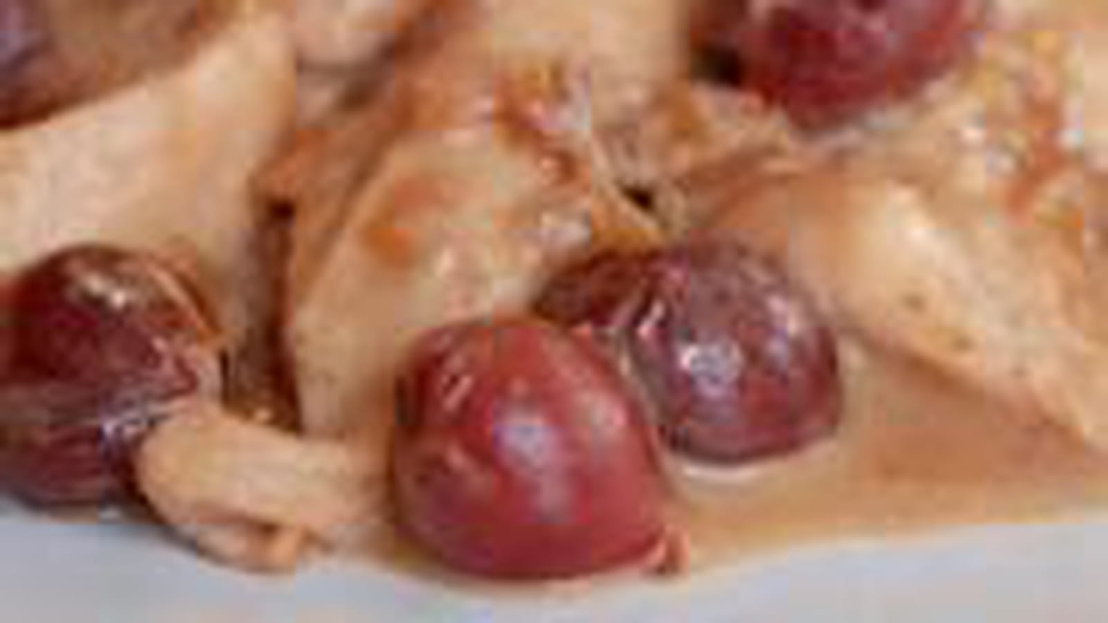 Émincé de poulet à la bière Kriek 