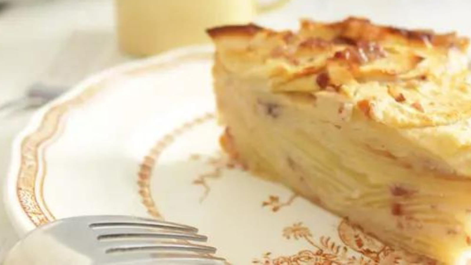 Gâteau invisible aux pommes, sans sucre ni beurre