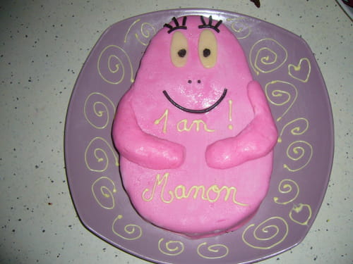 Gâteau d'anniversaire Barbapapa