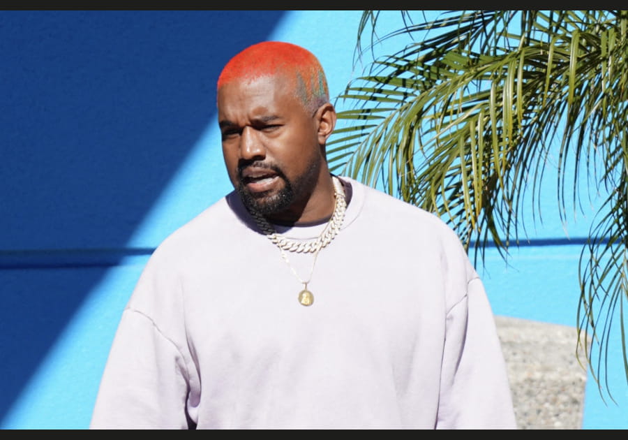 La coloration multicolore de Kanye West
