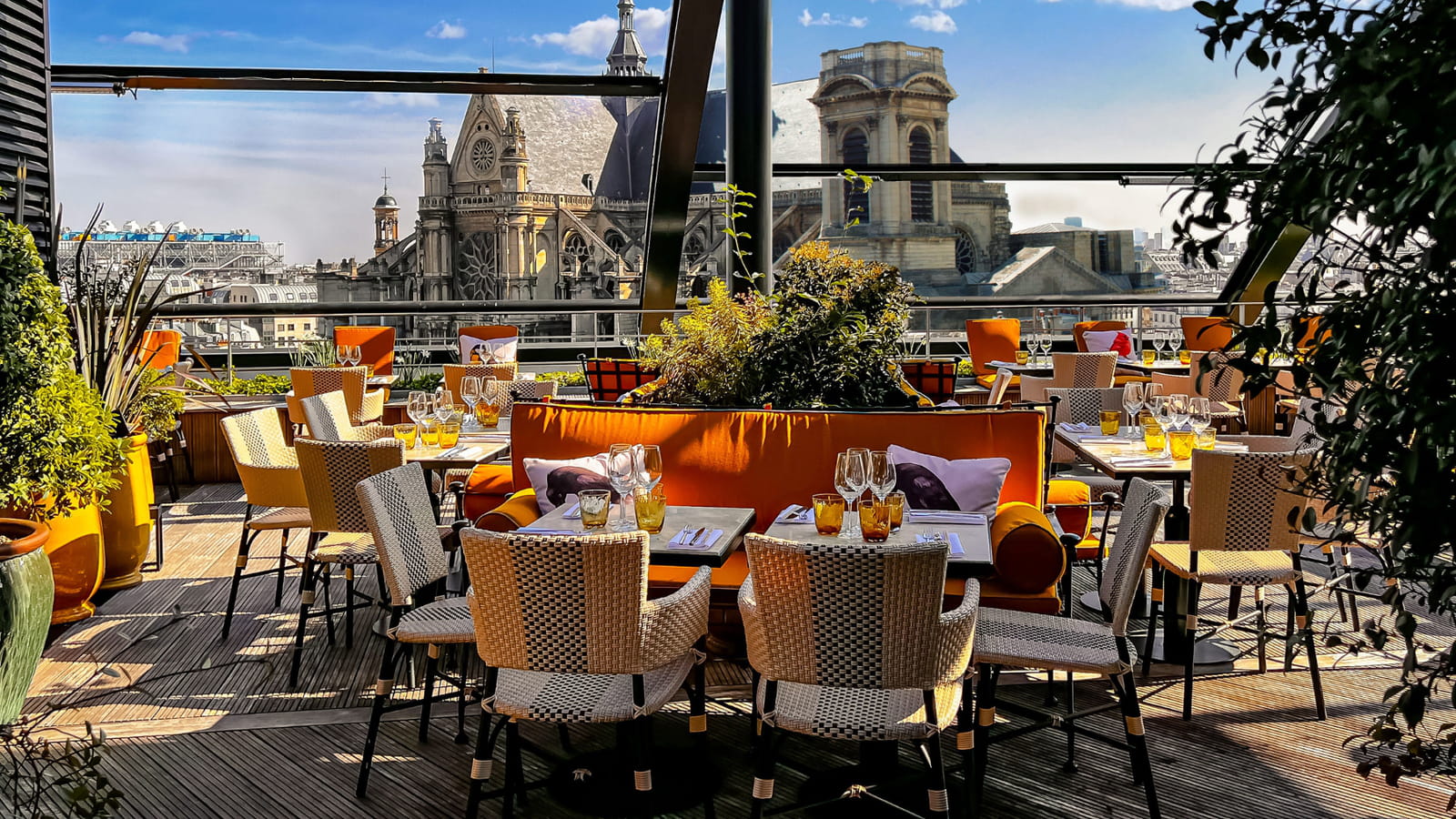 Le ROOF de l’hôtel Madame Rêve pour voir le feu d'artifice du 14 juillet à Paris 