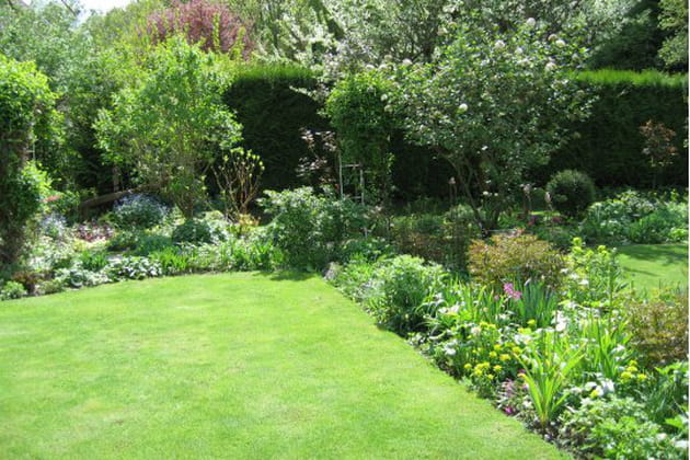 Un jardin tr&egrave;s vert