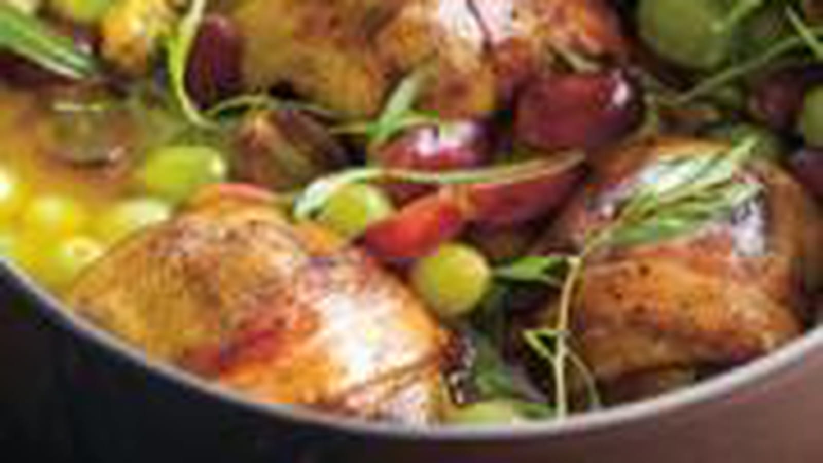 Pigeon aux raisins