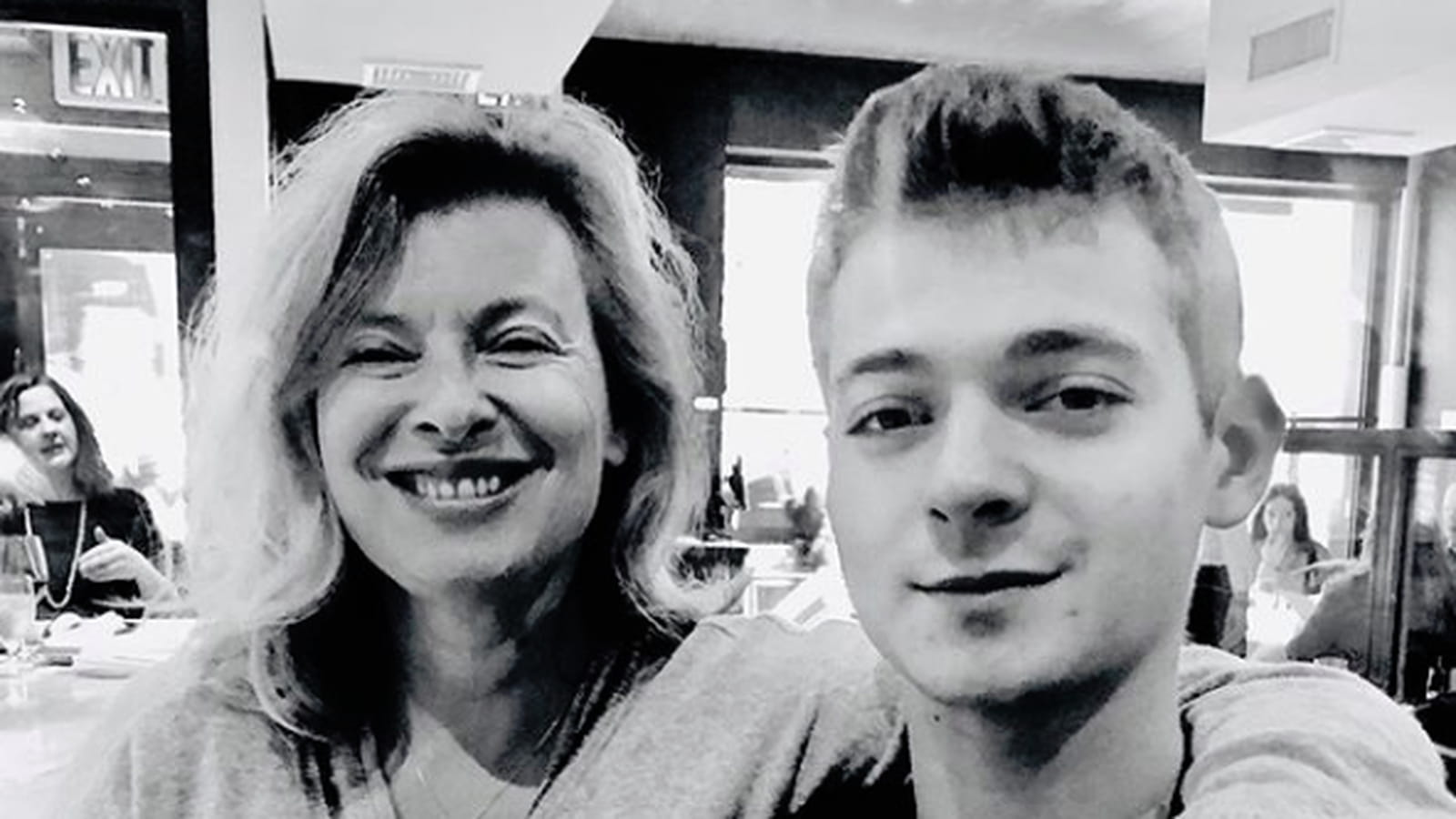 Valérie Trierweiler et Léonard Trierweiler