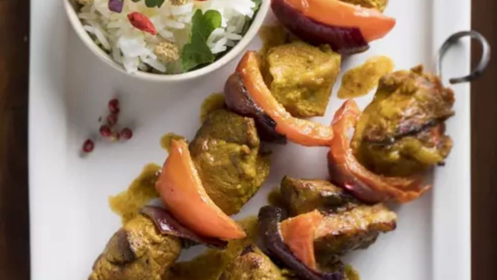 Brochettes d’agneau en marinade