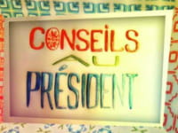 conseil president reportage