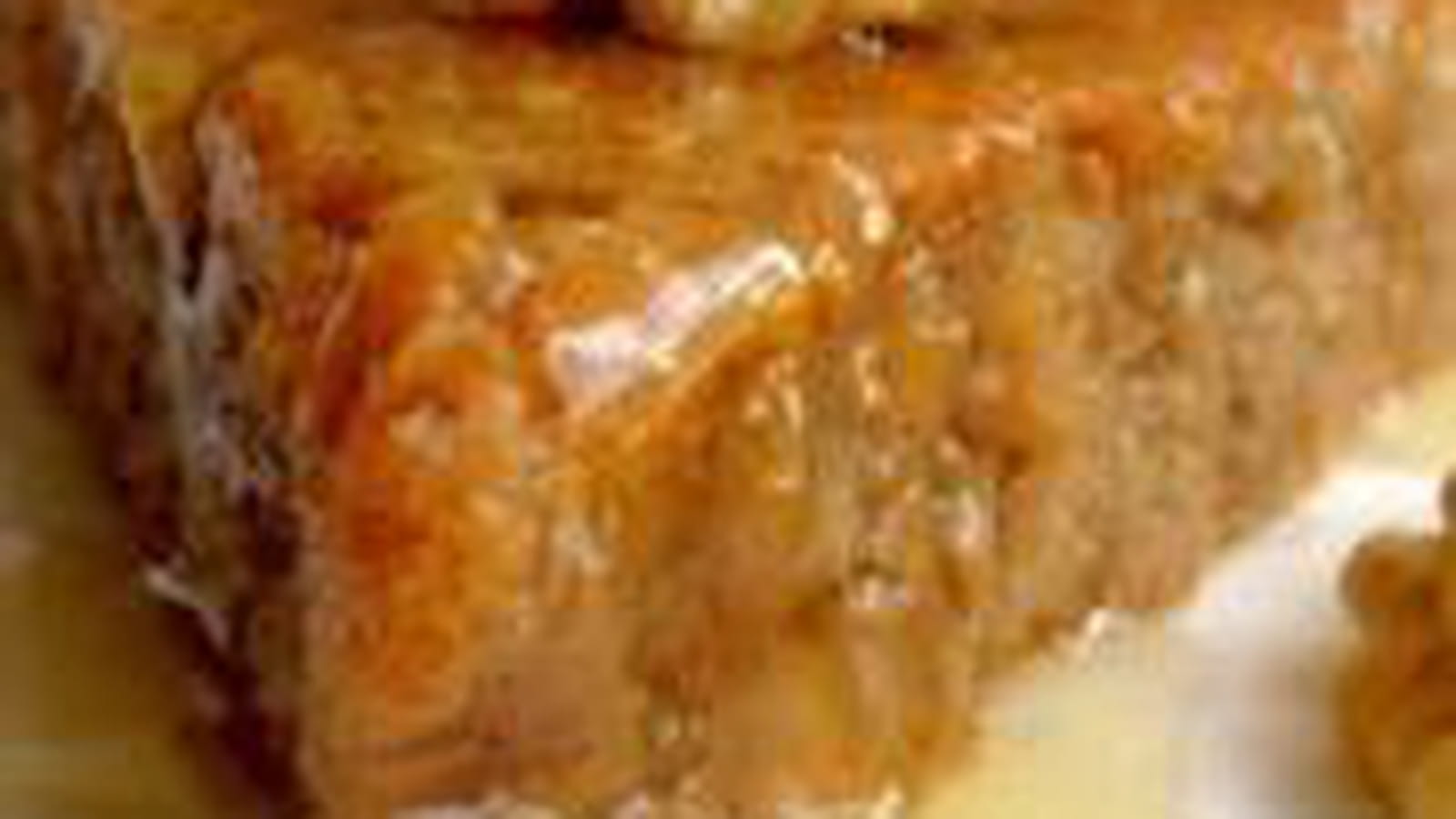 Gâteau aux noix et au miel