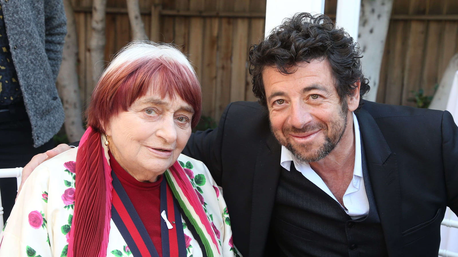 Agnès Varda et Patrick Bruel