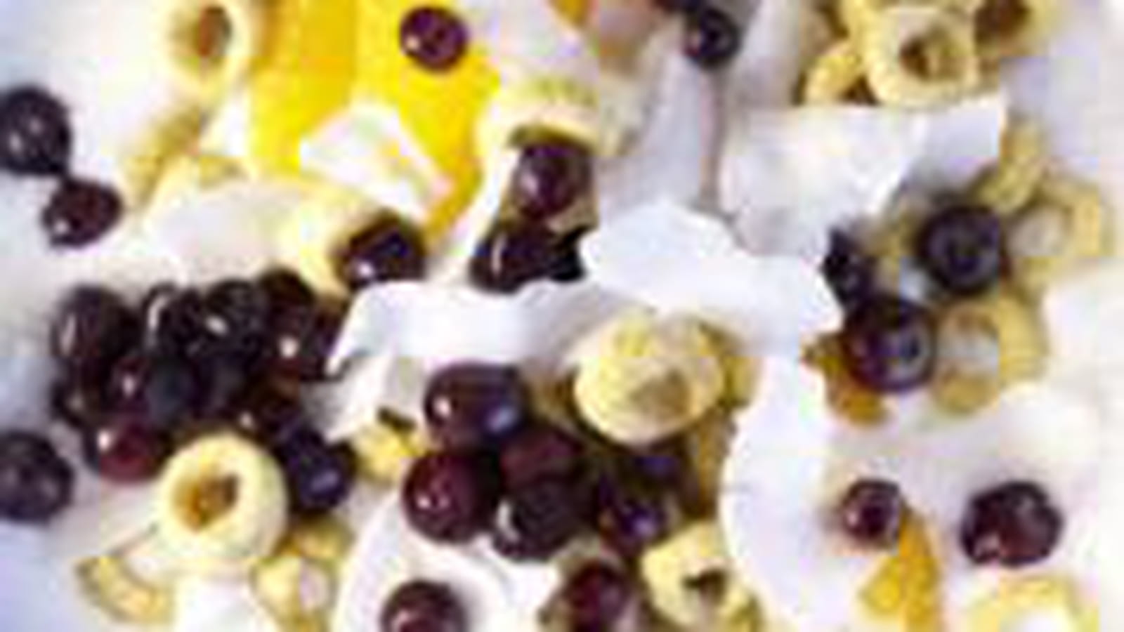 Muesli noix de coco et myrtilles
