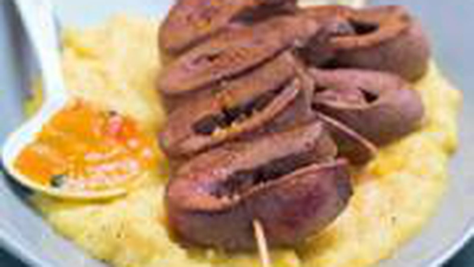 Brochettes de rognons de porc