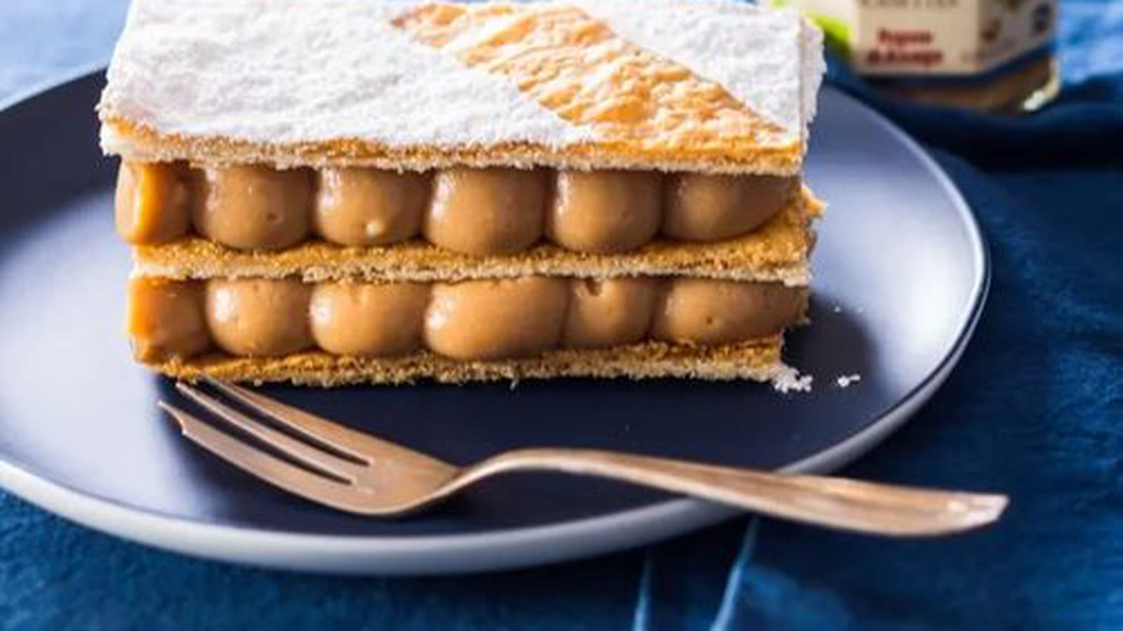 Millefeuille à la Nocciolata Bianca