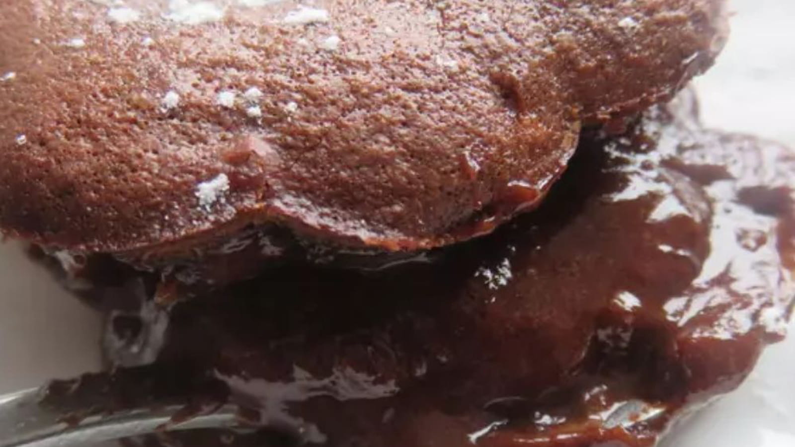 Fondant choco bananes et rhum