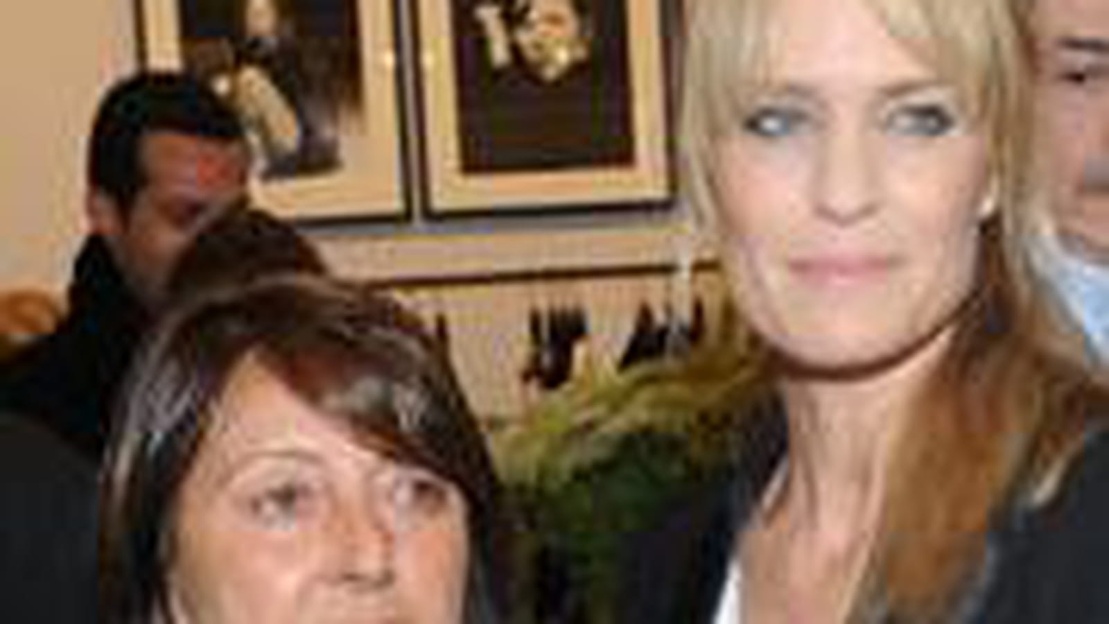 La famille Darel et Robin Wright