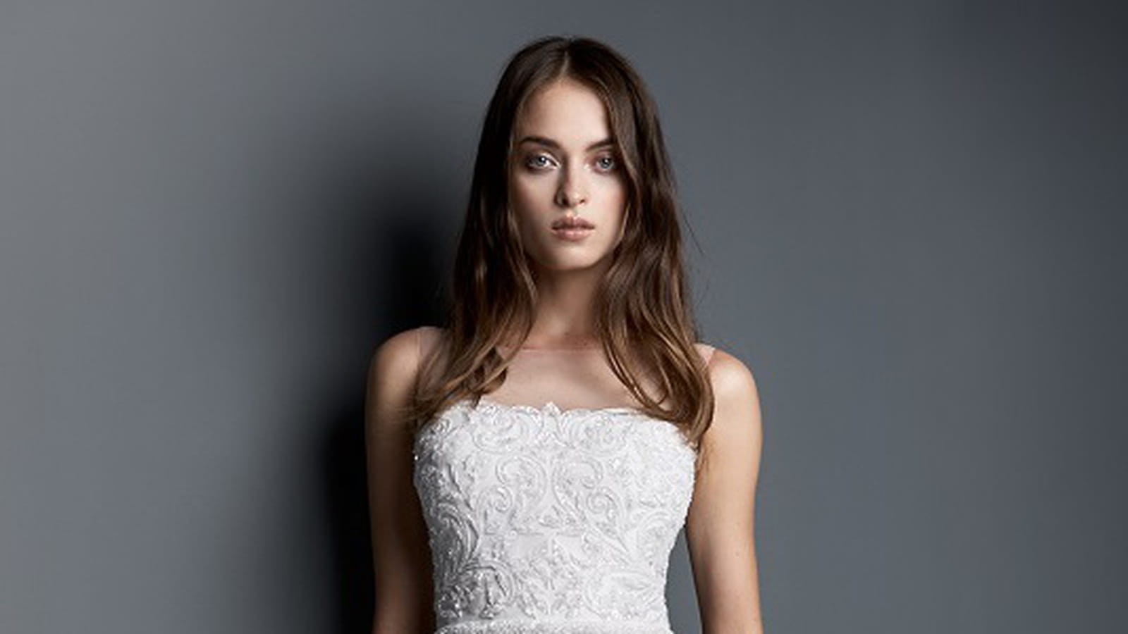 Robe de mariée brodée