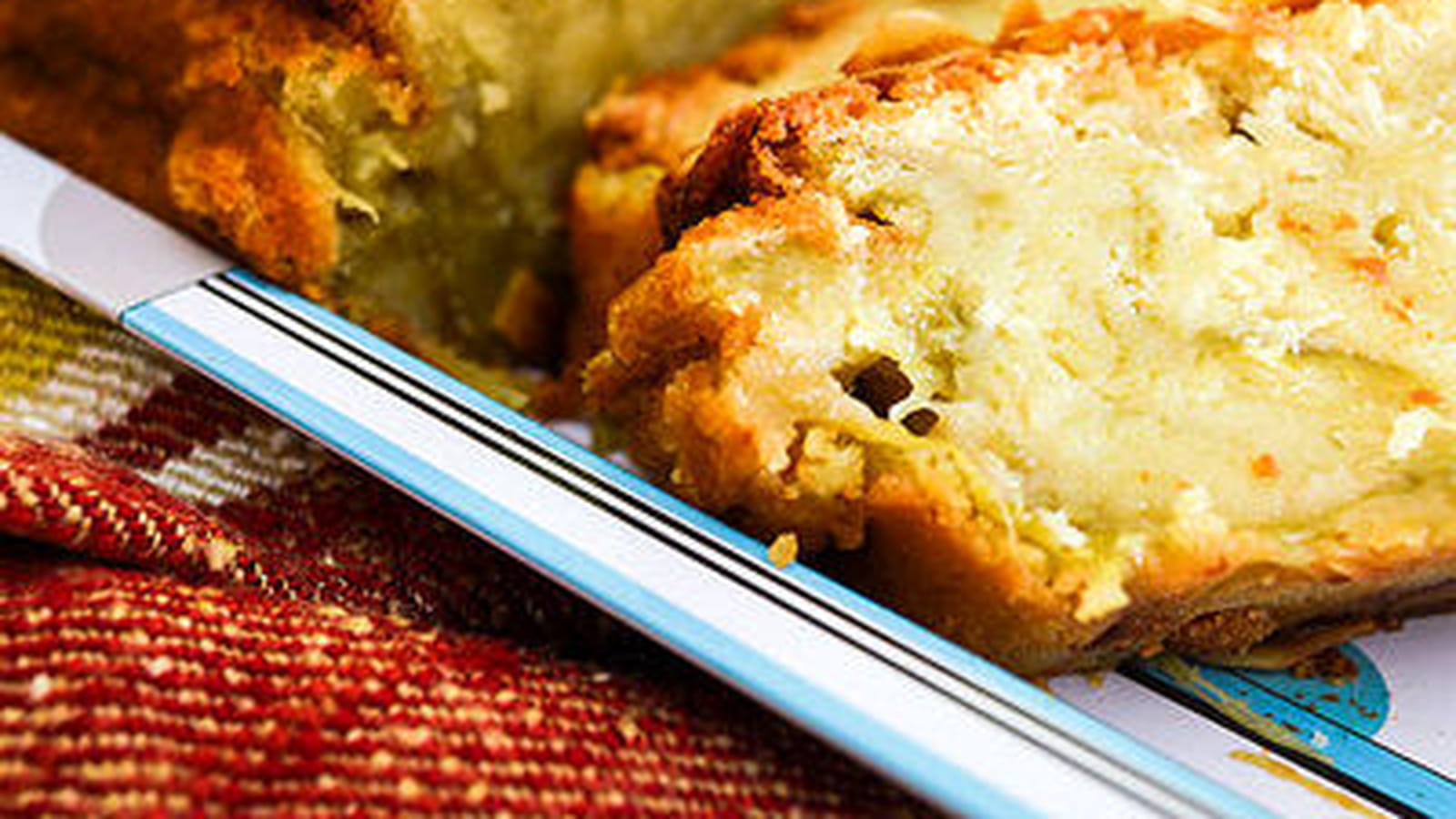Cake rhubarbe et amandes