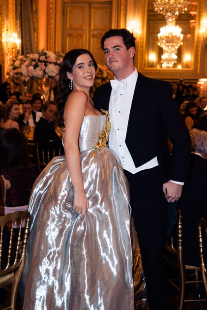 Bal des Débutantes : la comtesse Honor d'Andlau-Hombourg et le comte Darius d'Andlau- Hombourg