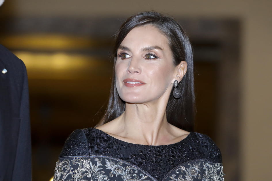 Le silk hair de Letizia d'Espagne