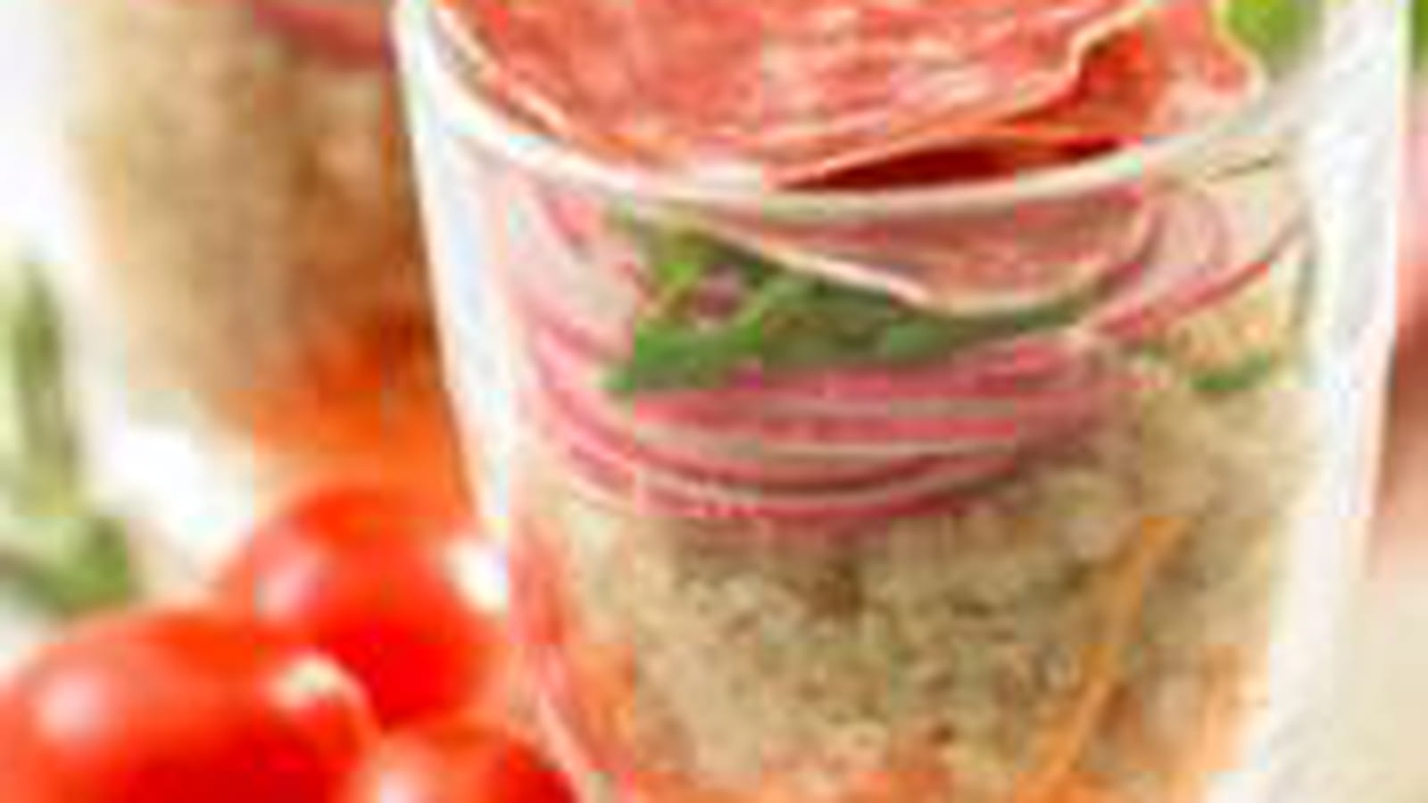 Quinoa et saucisson sec