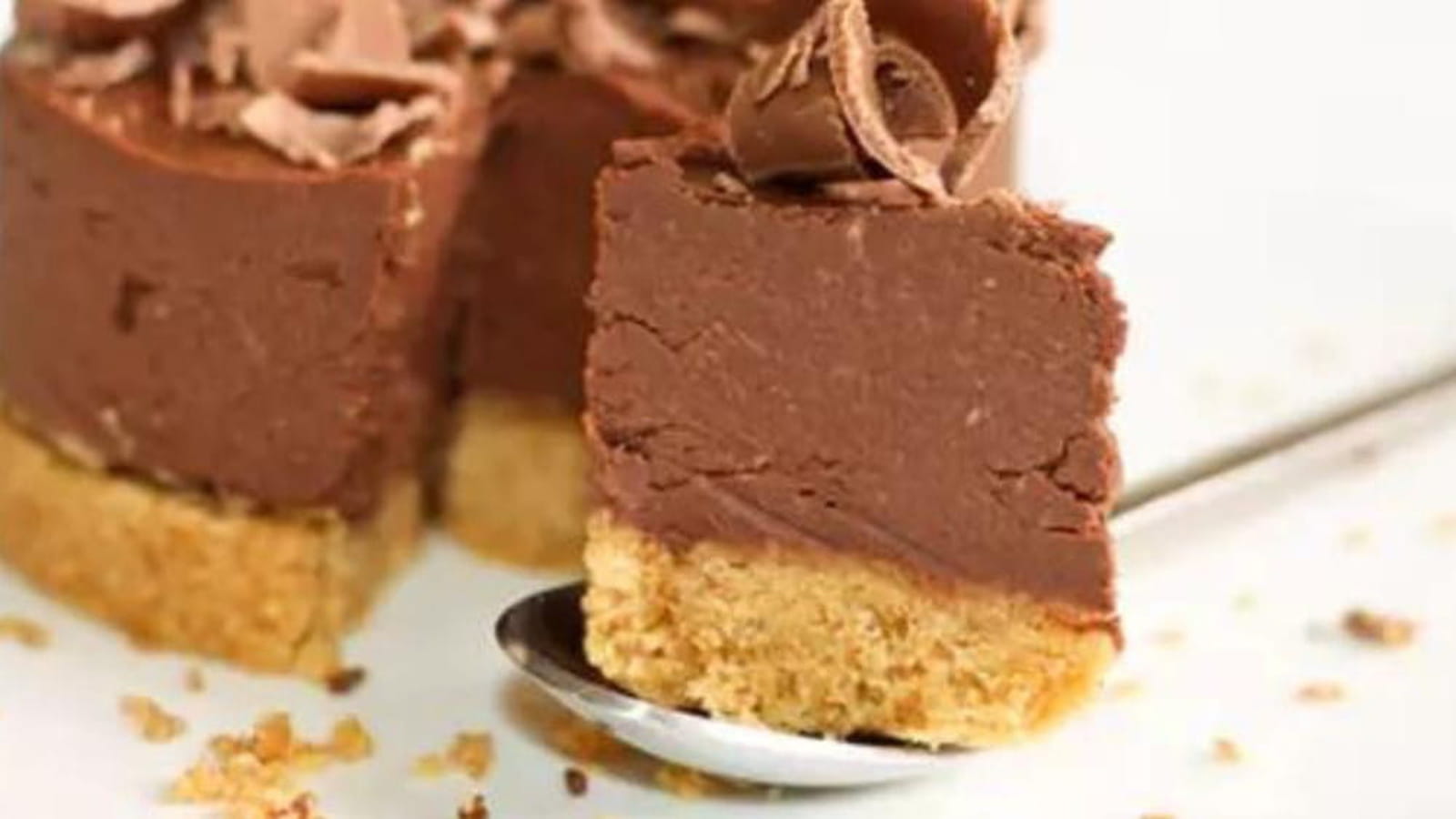 Cheesecake chocolat ricotta sans cuisson