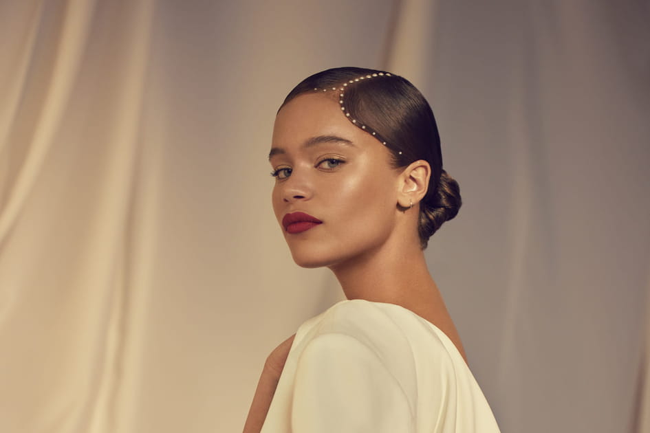 Le chignon ultra perl&eacute;&nbsp;