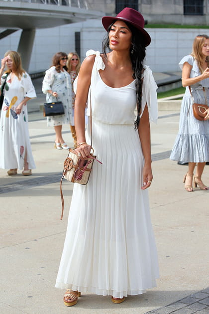 Nicole Scherzinger au d&eacute;fil&eacute; Tory Burch