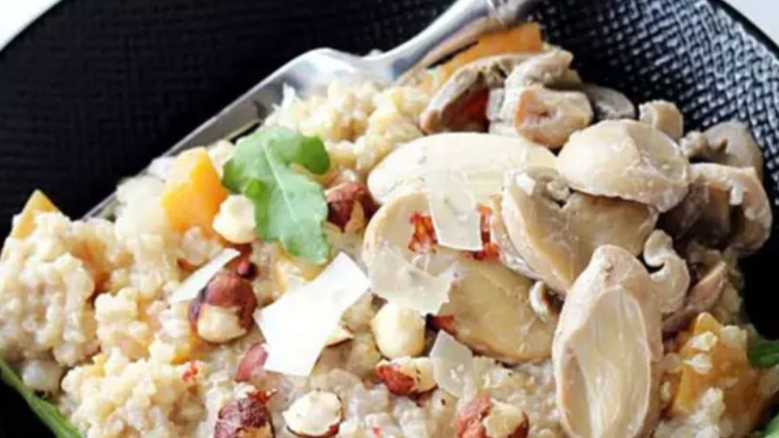Risotto de quinoa et butternut aux épices de Noël