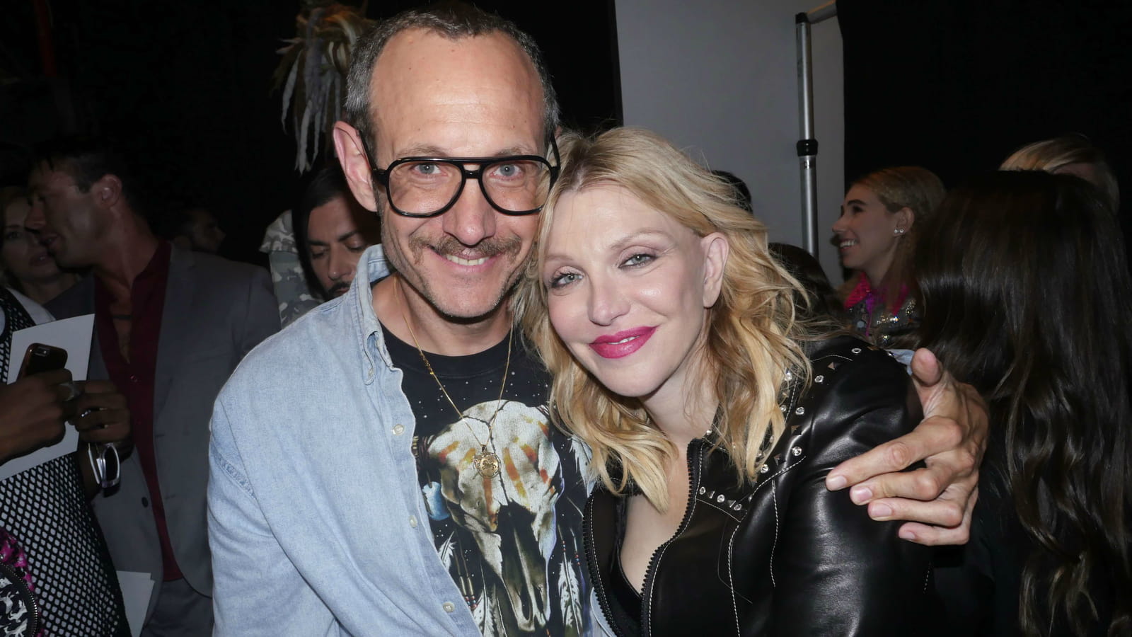 Terry Richardson et Courtney Love 