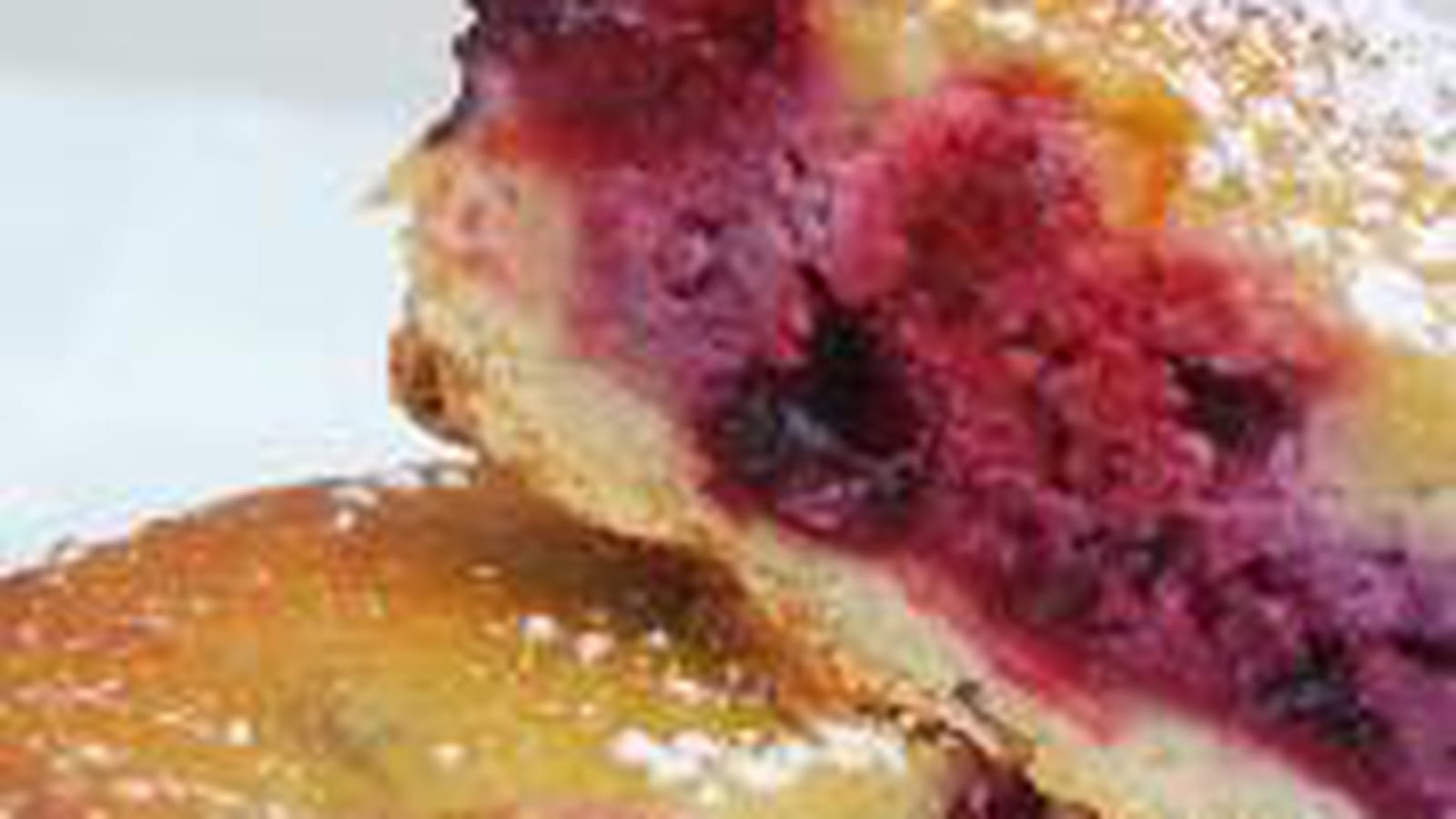 Tourte aux fruits rouges