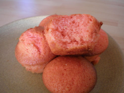 Muffins aux fraises Tagada