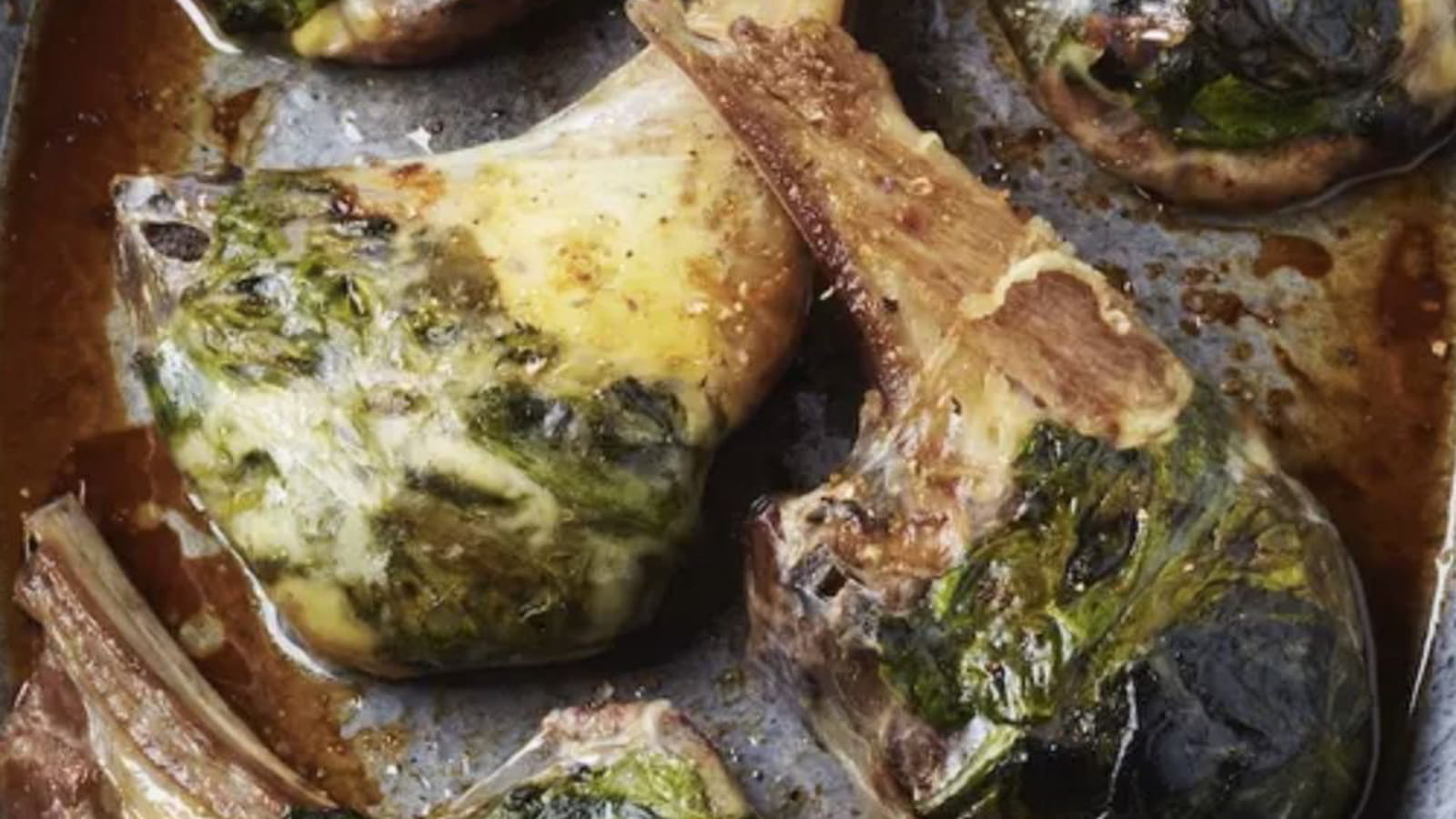 Côtes d'agneau bio façon caillettes