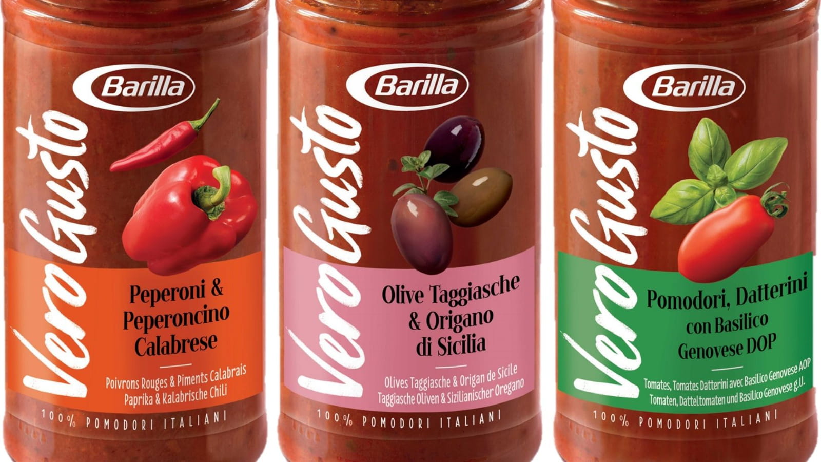 VERO GUSTOTM, la nouvelle gamme de sauces Premium de Barilla