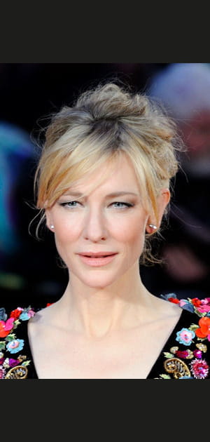 Le chignon d&eacute;sordonn&eacute; de Cate Blanchett