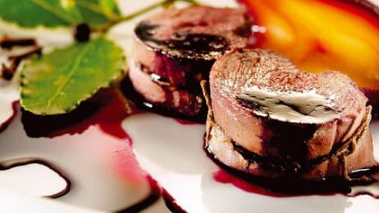 Noisettes de chevreuil aux poires