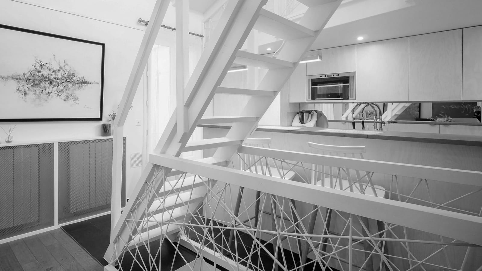 Escalier avant