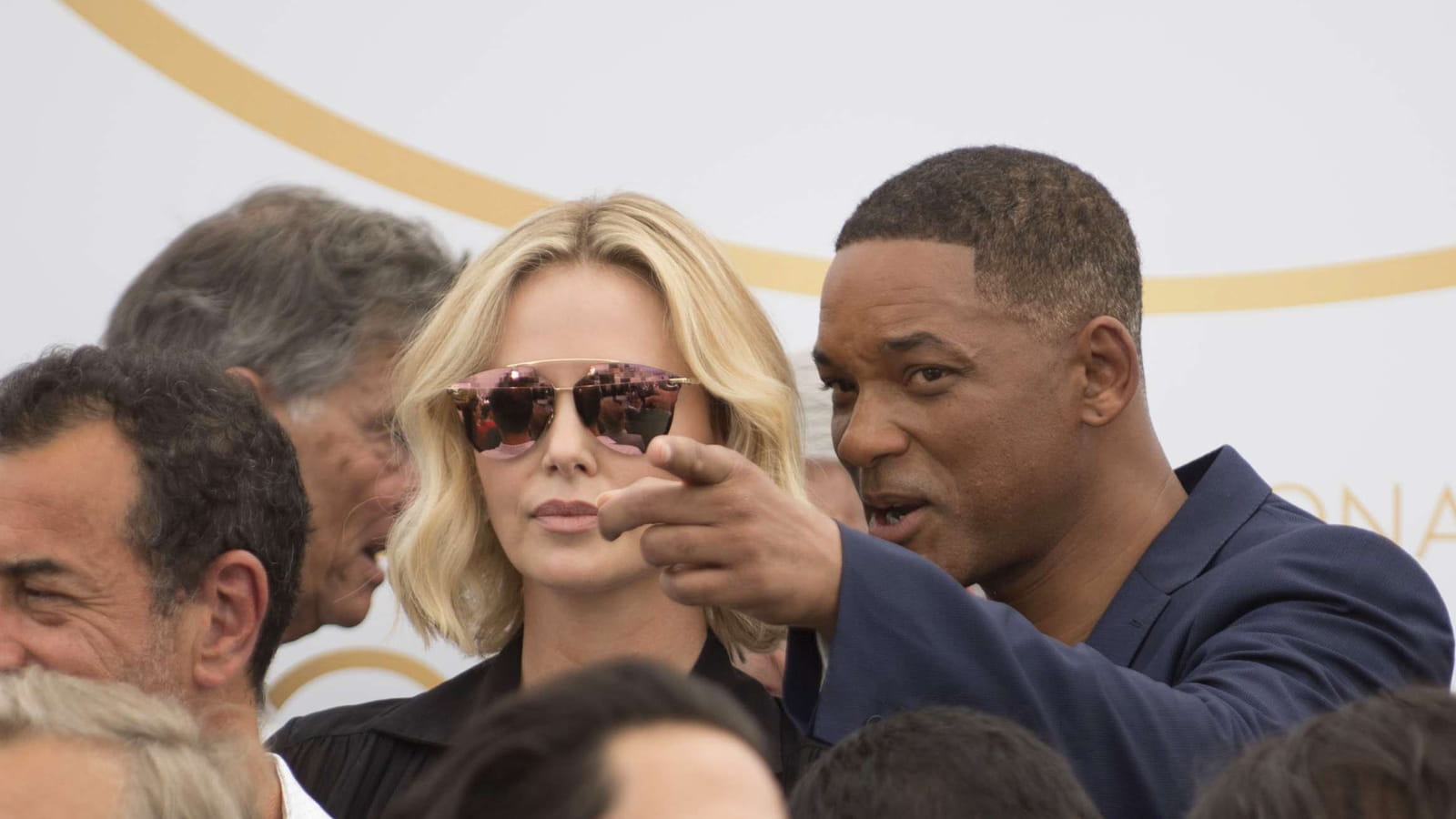 Will Smith et Charlize Theron