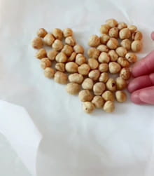 Cœur croquant au chocolat, une recette facile et rapide : Etape 1