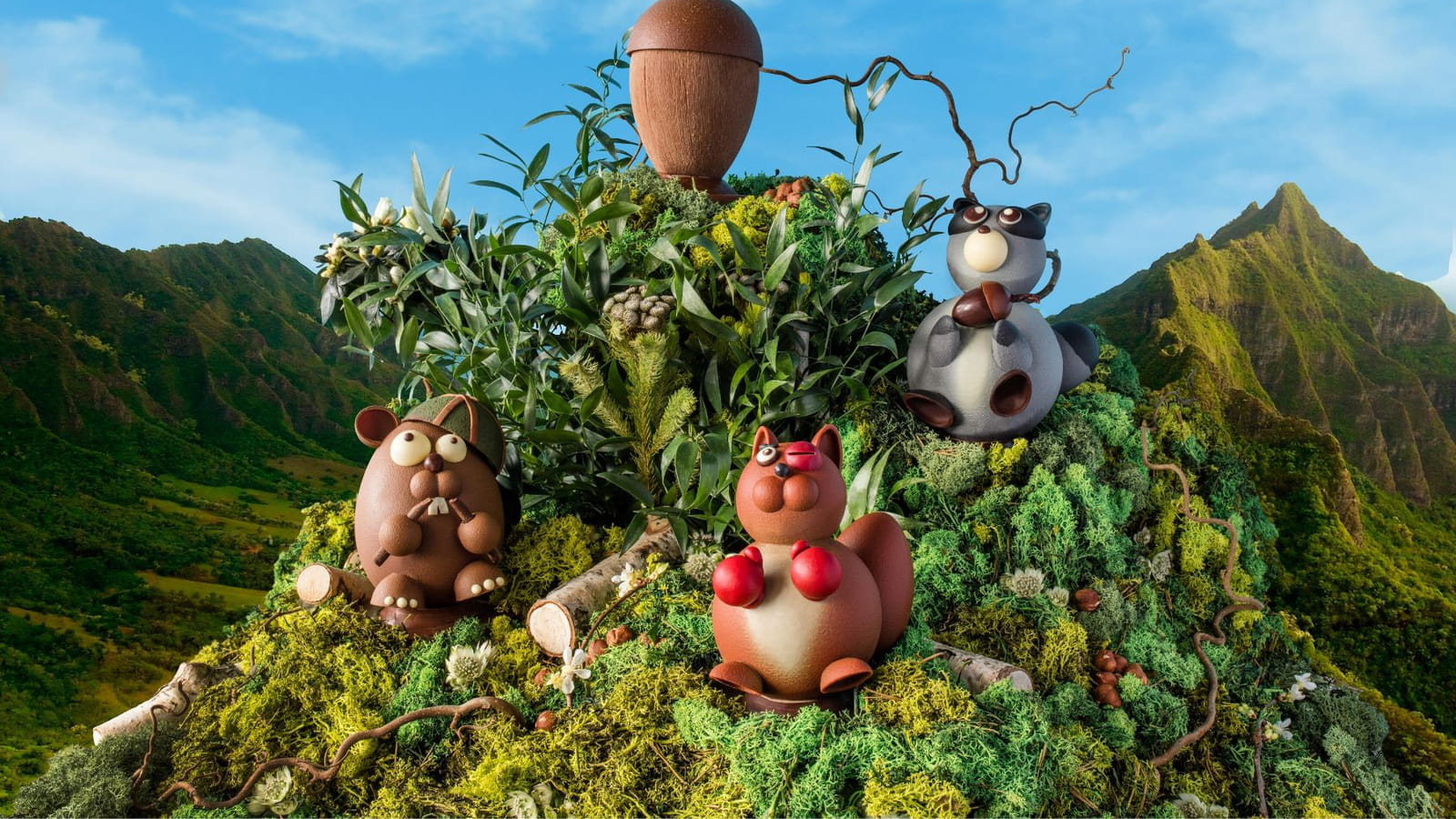Le Grand tournoi des animaux de la forêt d'Edwart Chocolatier