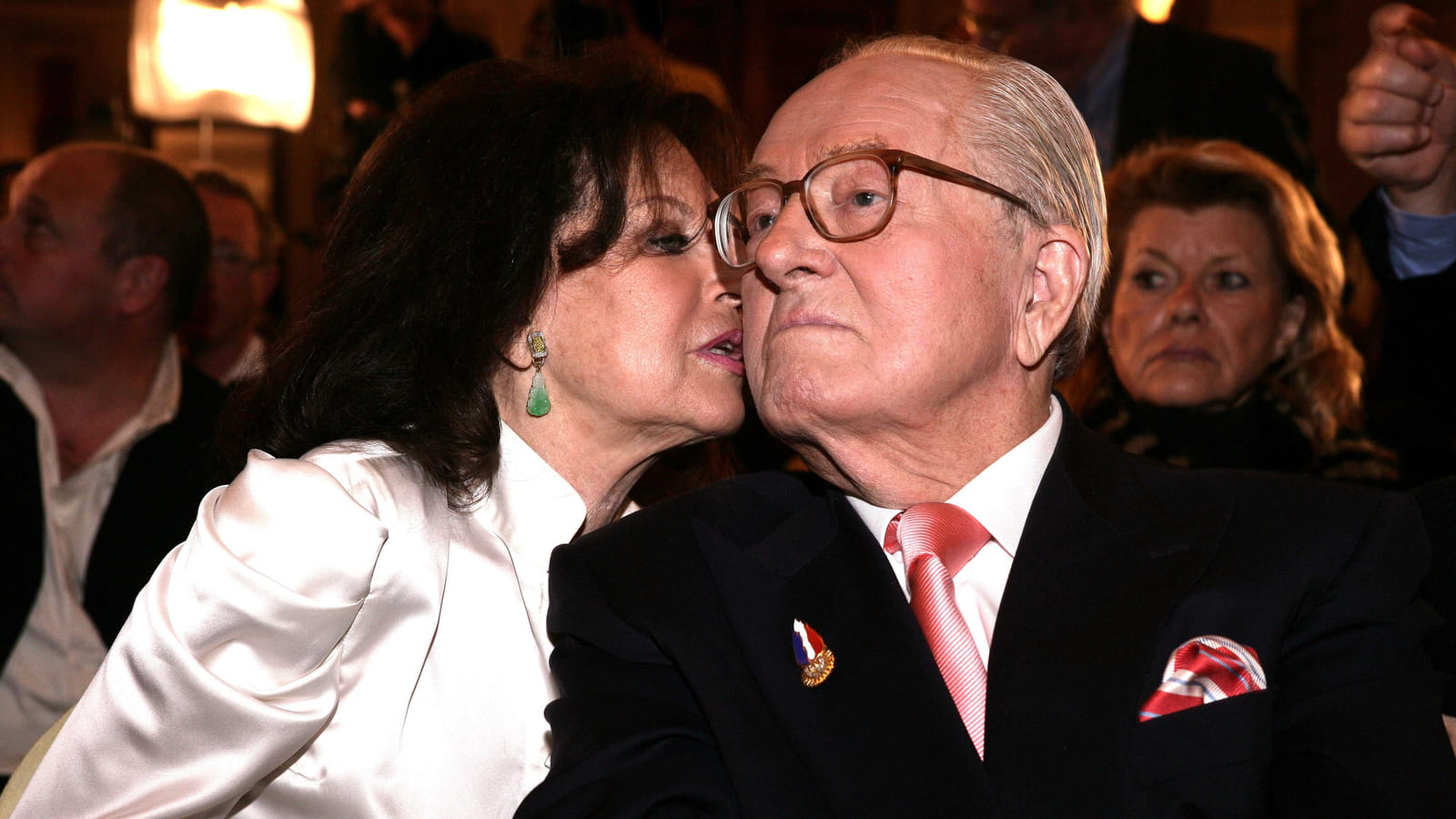 Jany Le Pen et Jean-Marie Le Pen