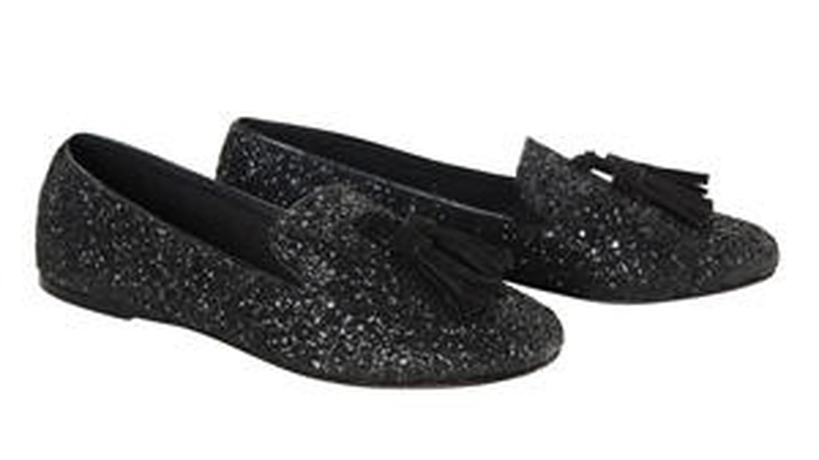 Slippers pailletées de Les Petites