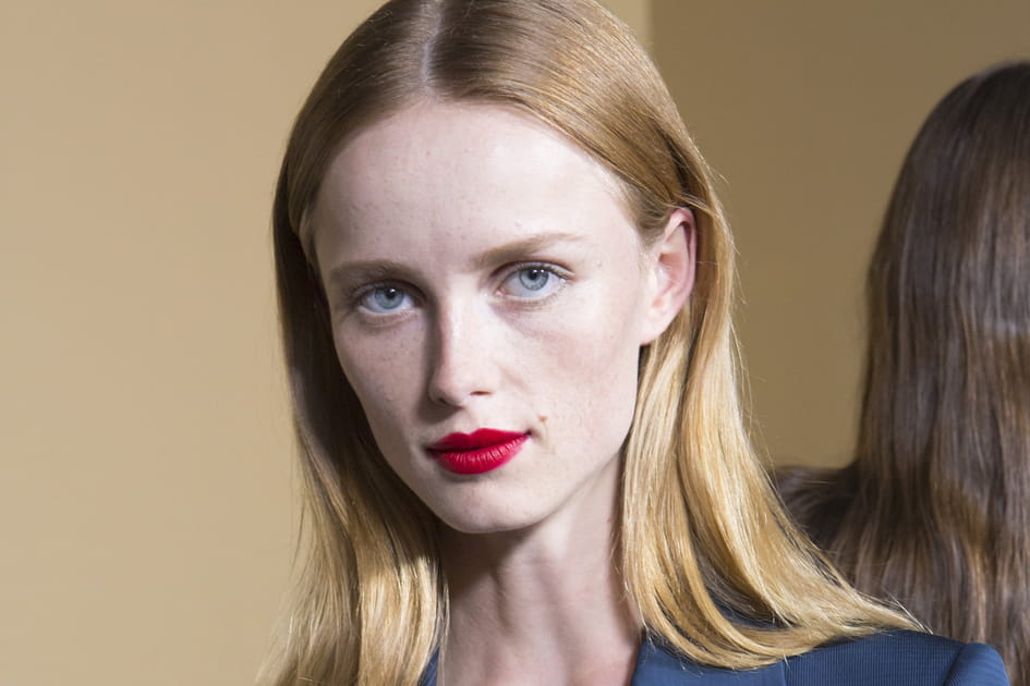 Le rouge lumineux et velours