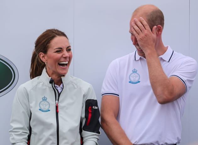 Kate Middleton et le prince William se marrent