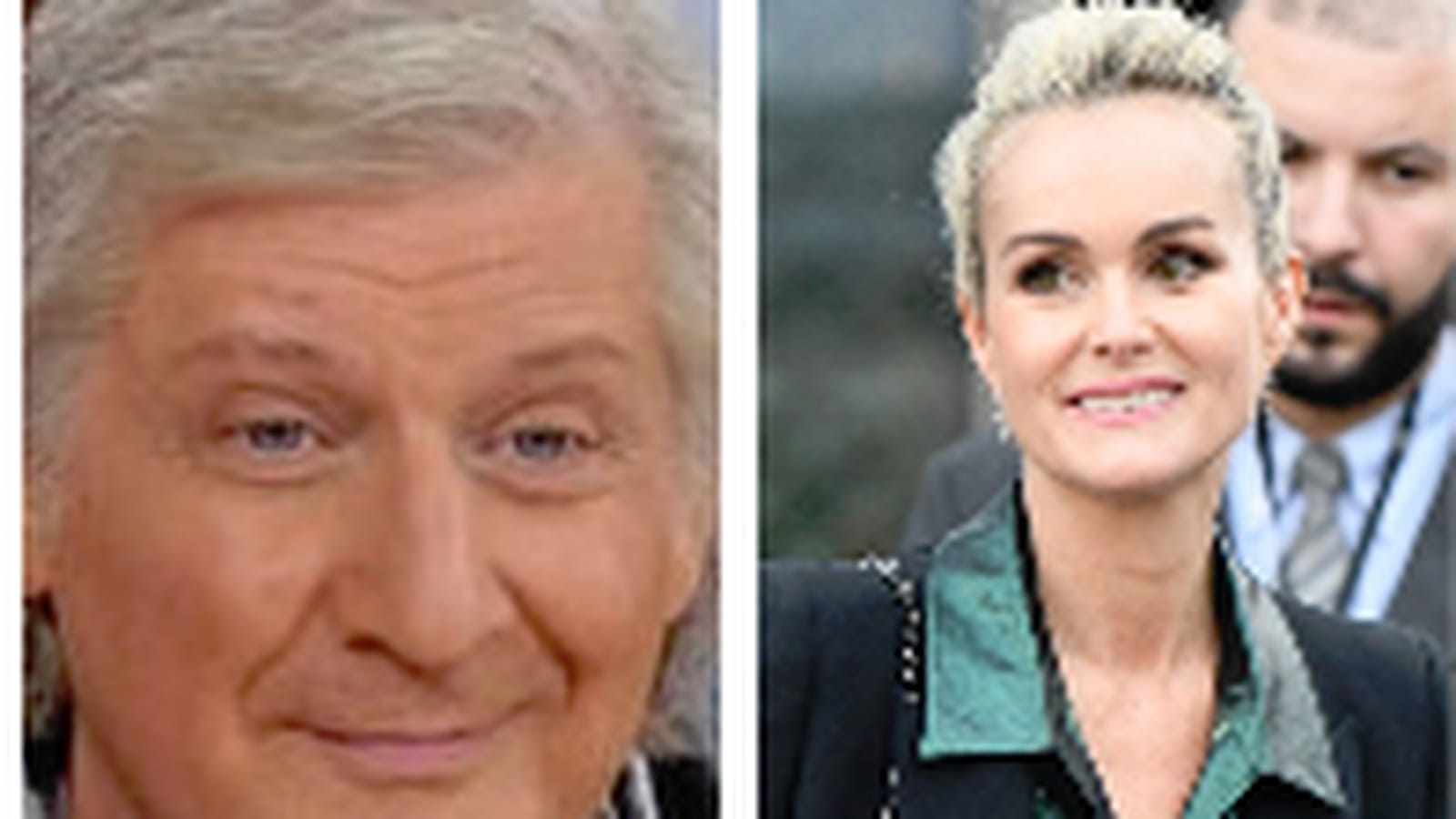 Patrick Sébastien et Laeticia Hallyday