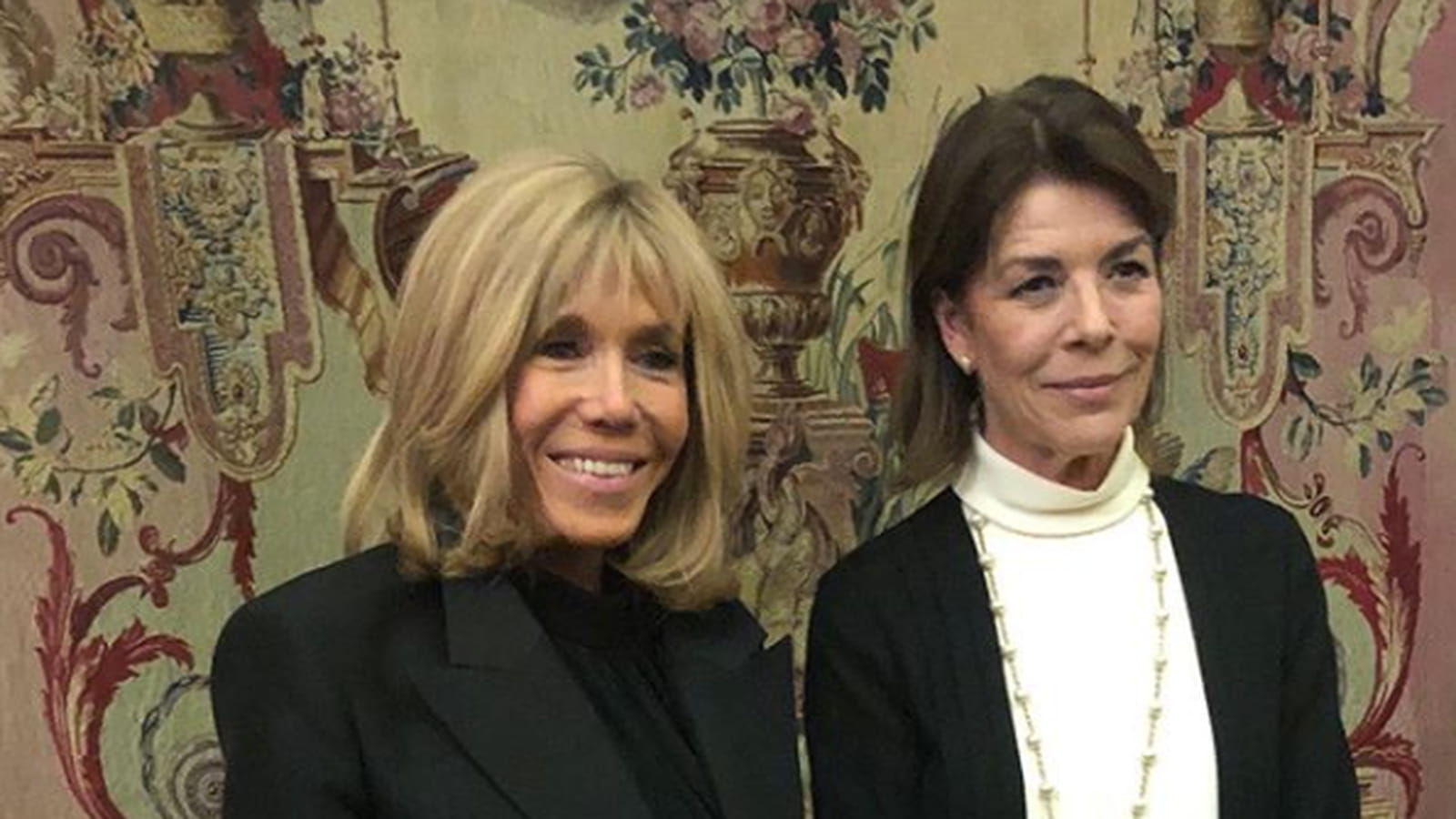 Brigitte Macron et Caroline de Monaco