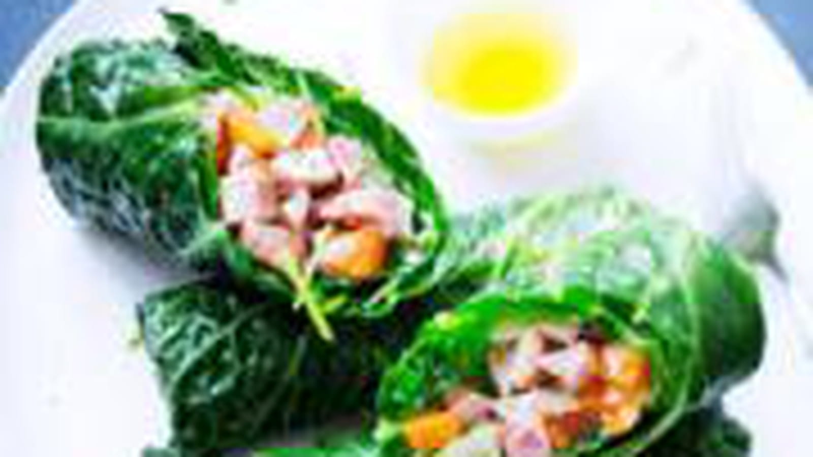 Nems de légumes à la tête de veau